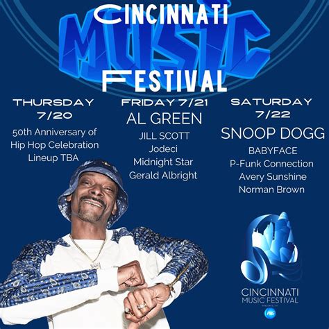 Cincinnati music festival - Jun 20, 2023 · Learn everything you need to know about the 2023 Cincinnati Music Festival, the biggest urban music festival in the nation, featuring hip hop, R&B, and funk legends. Find out the schedule, tickets, parking, hotels, and Cincinnati's musical history. 